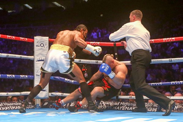 David Haye knocks out Mark De Mori O2 Arena 2016