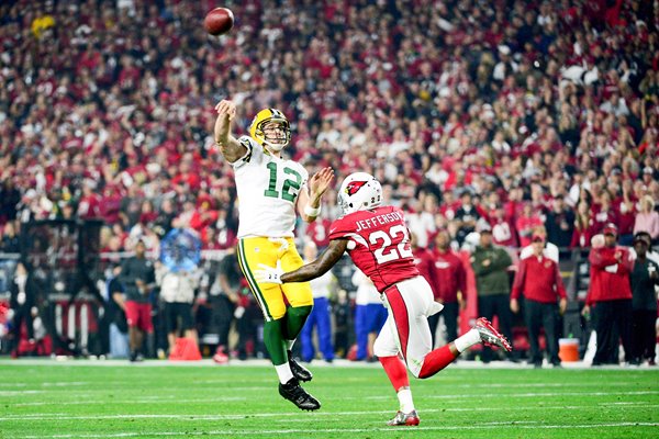 Aaron Rodgers Green Bay Packers v Arizona Cardinals