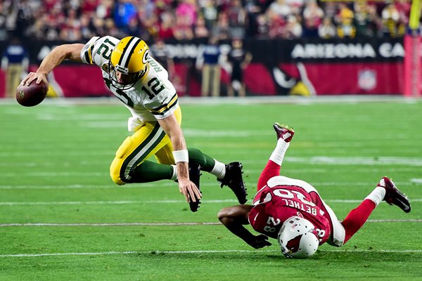 Aaron Rodgers #12 Green Bay Packers v Arizona Cardinals