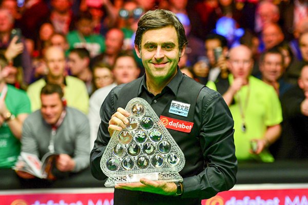 Ronnie O'Sullivan Masters Champion Alexandra Palace 2016