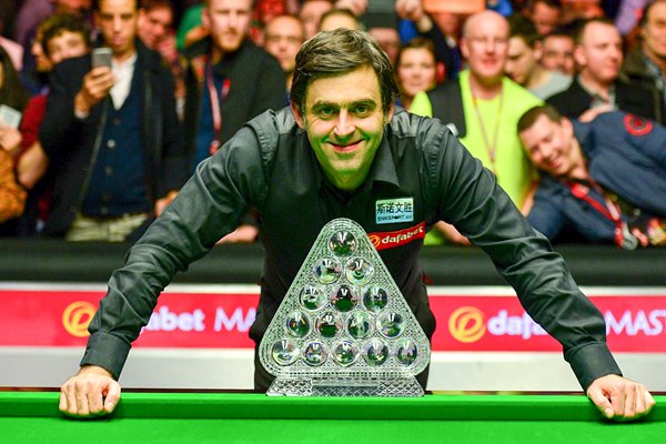 Ronnie O'Sullivan Masters Champion Alexandra Palace 2016