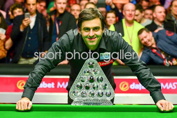 Ronnie O'Sullivan Masters Champion Alexandra Palace 2016