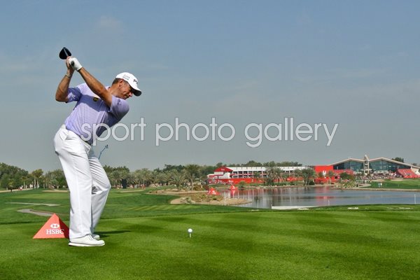 Lee Westwood Abu Dhabi HSBC Golf Championship 2016