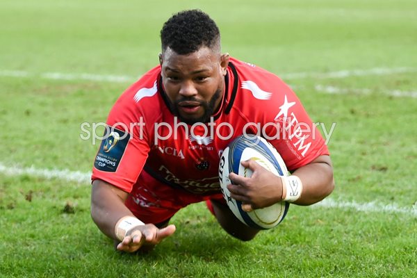 Steffon Armitage Toulon scores v Bath European Cup 2016
