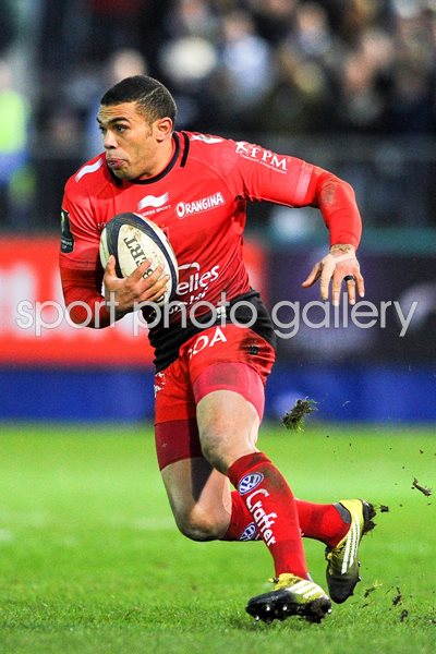 Bryan Habana Toulon v Bath European Cup 2016