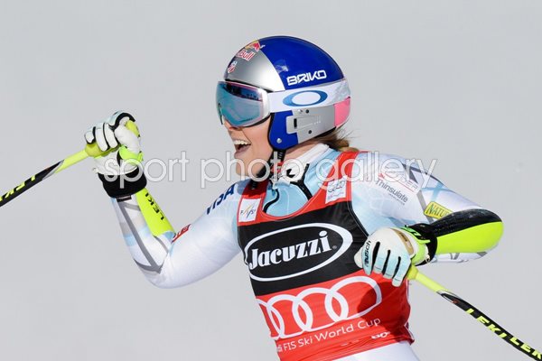 Lindsey Vonn FIS Alpine Ski World Cup Super G 2016