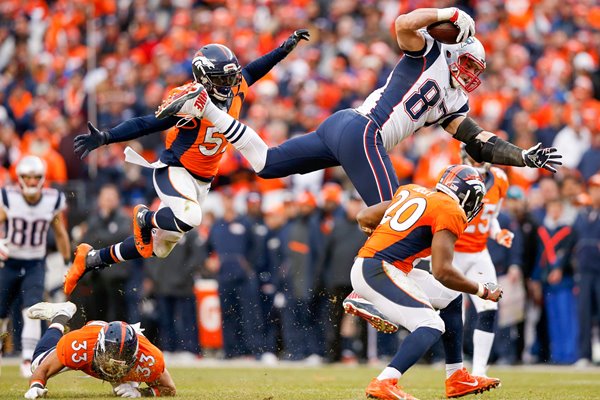 Rob Gronkowski New England Patriots v Denver Broncos 2016