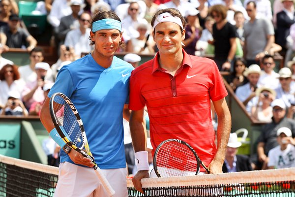 Rafa and Roger - 2011 French Open 