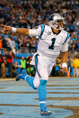 Cam Newton Carolina Panthers Touchdown Charlotte 2016