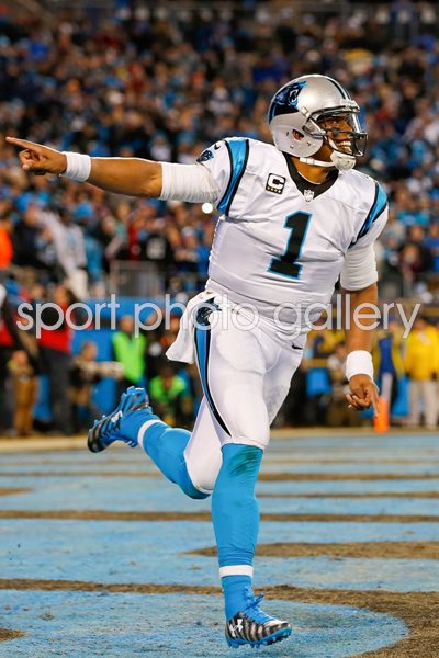 Cam Newton Carolina Panthers Touchdown Charlotte 2016