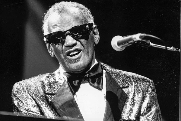 Ray Charles Performs In Concert
