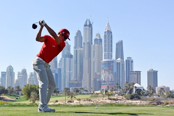 Rafa Cabrera-Bello Spain Dubai Desert Classic 2016