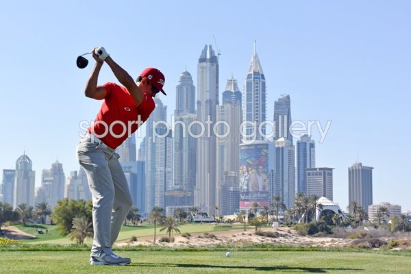 Rafa Cabrera-Bello Spain Dubai Desert Classic 2016