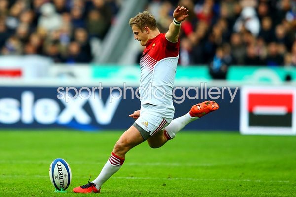 Jules Plisson France v Italy Paris 6 Nations 2016