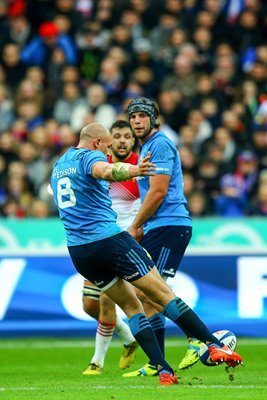 Sergio Parisse Italy Drop Goal miss v France 2016