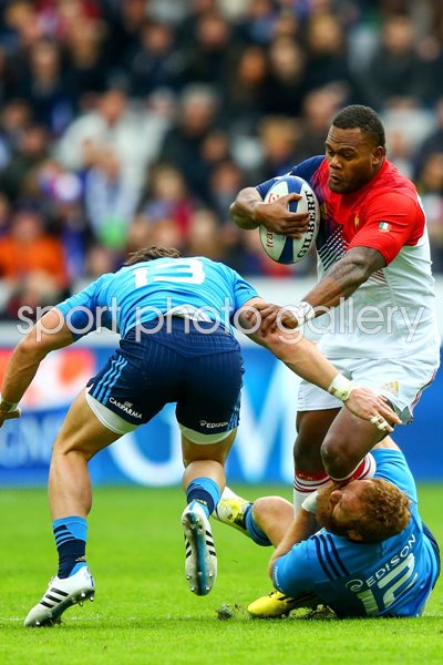 Virimi Vakatawa France v Italy Paris 6 Nations 2016
