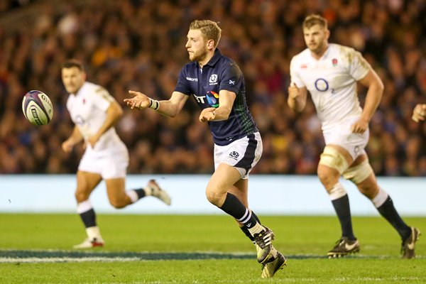 Finn Russell Scotland v England Murrayfield 6 nations 2016