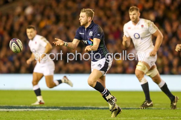Finn Russell Scotland v England Murrayfield 6 nations 2016