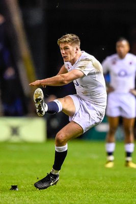 Owen Farrell England v Scotland 6 Nations Murrayfield 2016