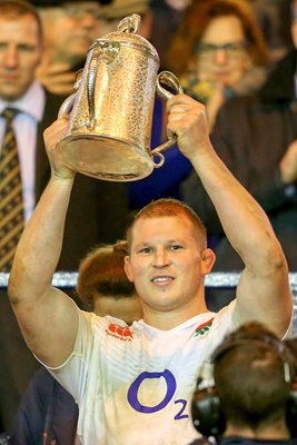 England captain Dylan Hartley Calcutta Cup Murrayfield 2016