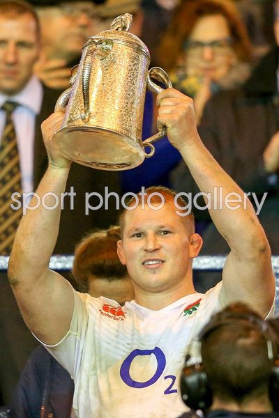 England captain Dylan Hartley Calcutta Cup Murrayfield 2016