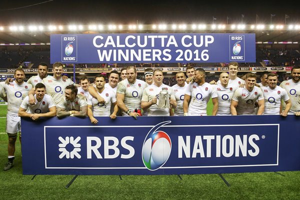  England Calcutta Cup Winners Murrayfield 6 nations 2016