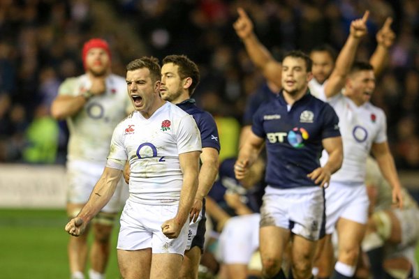 George Ford England beat Scotland Murrayfield 2016