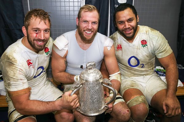 England Back Row Calcutta Cup Winners Murrayfield 2016