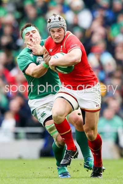 Jonathan Davies Wales v Ireland 6 Nations Dublin 2016