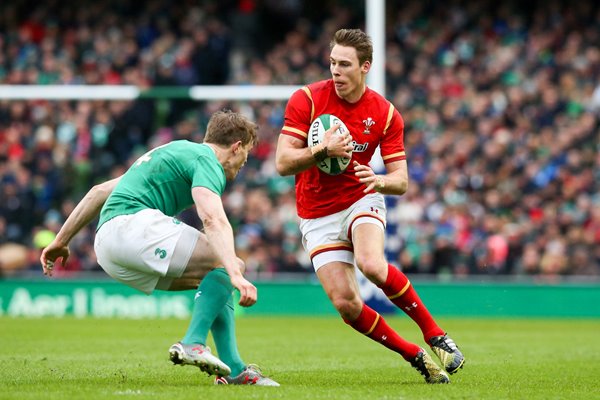 Liam Williams Wales v Ireland 6 Nations Dublin 2016