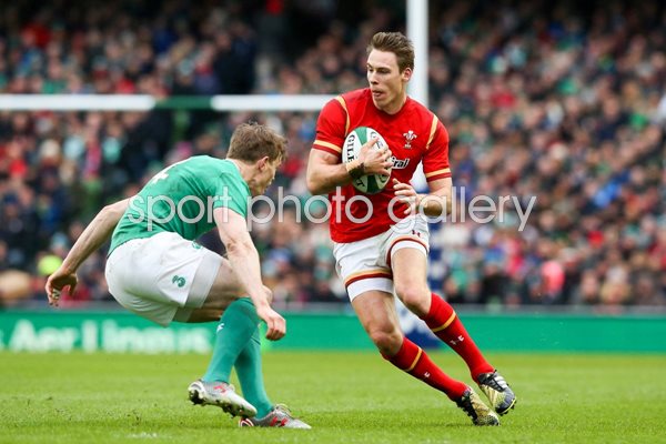 Liam Williams Wales v Ireland 6 Nations Dublin 2016