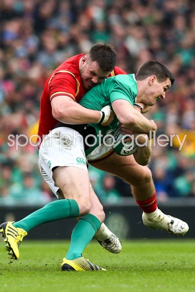 Jonny Sextion Ireland v Wales 6 Nations 2016