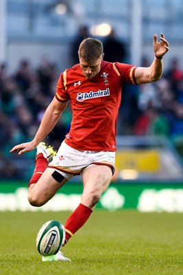 Rhys Priestland Wales v Ireland 6 Nations Dublin 2016