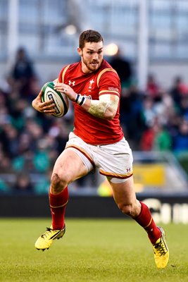 George North Wales v Ireland 6 Nations Dublin 2016