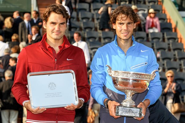 Federer and Nadal 2011 French Open