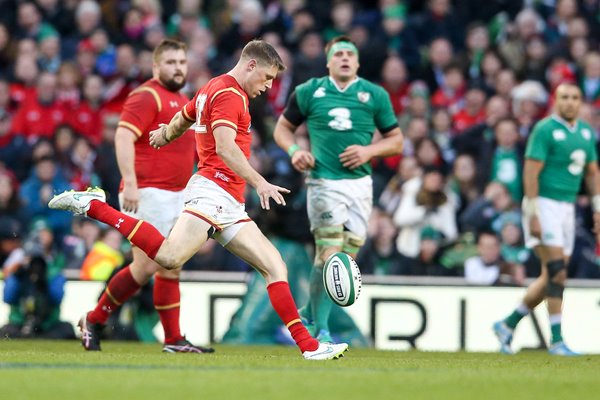 Rhys Priestland Wales v Ireland 6 Nations Dublin 2016