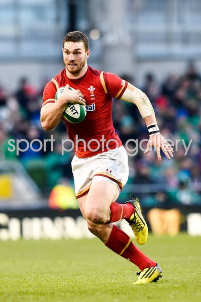 George North Wales v Ireland 6 Nations Dublin 2016