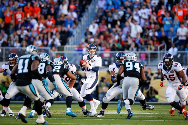 Peyton Manning Quarterback Denver Broncos Super Bowl 50 