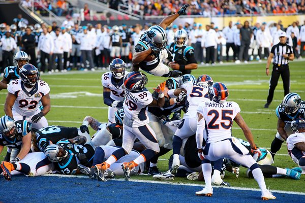 Jonathan Stewart Carolina Panthers Touchdown Super Bowl 50