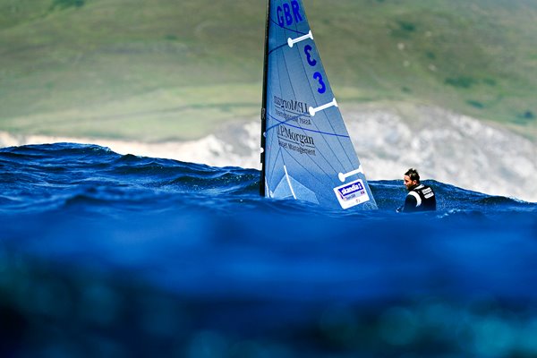 Ben Ainslie Skandia Sail for Gold Regatta 2011