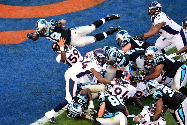 Jonathan Stewart Carolina Panthers Touchdown Super Bowl 50