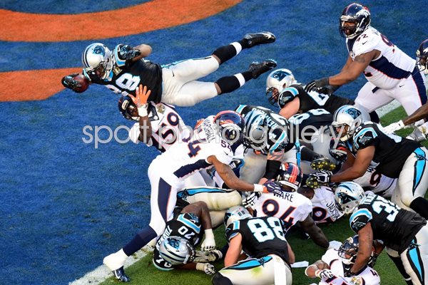 Jonathan Stewart Carolina Panthers Touchdown Super Bowl 50