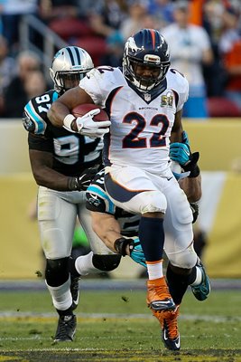 C.J. Anderson Denver Broncos v Panthers Super Bowl 50