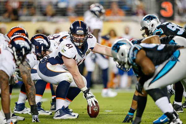 Matt Paradis Denver Broncos v Carolina Panthers Super Bowl 50