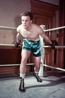 Henry Cooper in training 1960