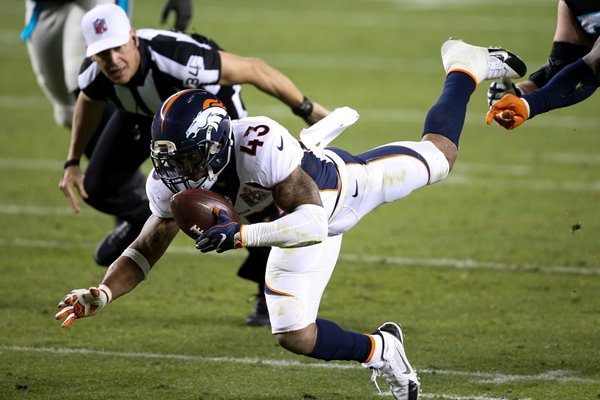 TJ Ward Denver Broncos Fumble Recovery Super Bowl 2016