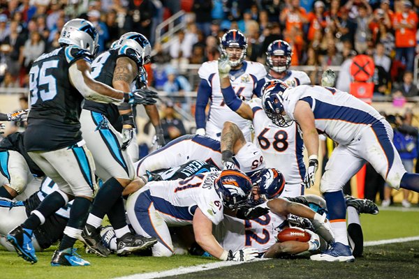 C.J. Anderson Denver Broncos Touchdown Super Bowl 50