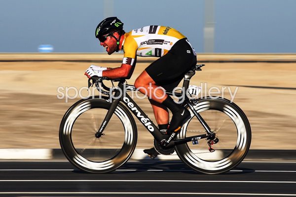 Mark Cavendish Tour of Qatar Time Trial 2016