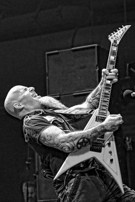 Scott Ian Anthrax Brooklyn Bowl Las Vegas 2016