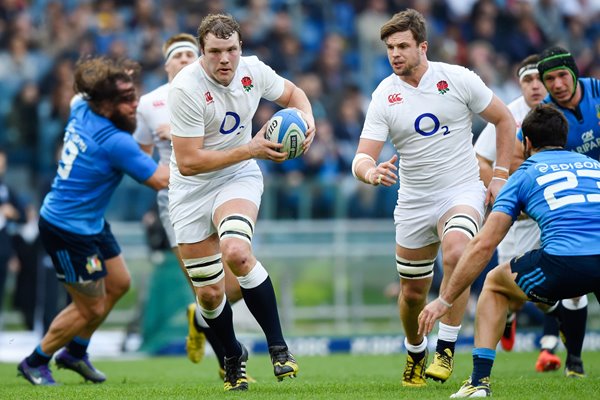 Joe Launchbury England v Italy 6 Nations 2016